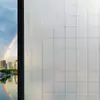 Película Eletrostática para Vidro Fosco em Estoque, Translúcida e Opaca, para Banheiro e Sala de Estar, Anti-Espionagem, Película de Privacidade Eletrostática sem Adesivo