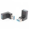 Upper bend USB3.0 macho turnkey cotovelo de 90 graus de 90 graus adaptador de 90 graus conectado ao telefone celular do disco rígido