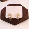 Estilo coreano Zirconium-incrustado Flashable Broche de Flor Estampando Agulha Requintado All-match Verão elegante roupas femininas novos acessórios