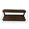 Suporte para Celular Porta-Canetas de Madeira Maciça Suporte de Mesa Poroso Porta-Canetas Marcadoras Armazenamento de Material de Escritório Caneta de Maquiagem Armazenamento Multifuncional