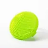 Cepillo de Baño de Silicona Exfoliante para Limpieza Corporal, Cepillo para Frotar Barro de Baño Casero, Masajeador de Pelo Suave, Cepillo de Baño