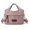 Bolsa Tote Pequena de Luxo para o Dia a Dia, Bolsa Transversal de Nylon para o Trabalho, Bolsa de Mão Leve, Bolsa Pequena Feminina de Tecido Oxford de Ombro Único