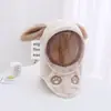 Mascarilla Facial Cortavientos de Invierno para Hombres, Mujeres y Niños, Gorro con Protección para los Oídos Integrada, Espesa Cortavientos, Doble Capa de Calidez para Bebés, Gorro Infantil