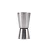 Suministro transfronterizo de vaso mezclador de acero inoxidable de 20/40 ml para coctelería. Vaso mezclador de metal de doble cabezal para plataforma de exportación.