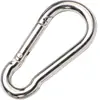 # 4 # 5 # 6 # 8 Chaveiros de Garrafa de Água com Mola para Exterior de Ferro Niquelado, Ganchos de Acessório, Fivelas de Segurança, Mosquetões para Escalada