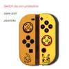 Adecuado para Nintendo Switch Funda de Silicona, Switch Oled con Mango Estampado Cubierta Protectora y Teclas