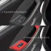 Adecuado para 13-19 Audi A3 Modificación de Interior de Coche Panel Decorativo de Ventana Trasera Negro Piano Pegatina Decorativa
