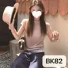 Novo Fresco Doce Estilo Alto Padrão Gola Redonda Casual Malha Manga Curta Coreano Simples Confortável Top Feminino Fábrica