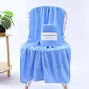 Toalla de Baño de Coral Fleece al por Mayor Gruesa Envolvente Absorbente No Suelta Baño en Casa Toalla de Baño para Adultos 70*140 Múltiples Colores