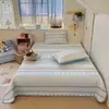 2026 Nuevo Modelo Cubre Cama de Algodón Puro con Algodón de Xinjiang Sandwichado, Juego de Tres Piezas, Fundas de Almohada 48*74cm, Par, Bosi