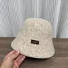 Sombrero de Pescador Simple de Punto Japonés para Mujer Otoño Invierno Pequeño Logo Sombrero de Cubo Estilo Coreano Marca de Moda Caliente Adelgazante para la Cara Sombrero de Cubo