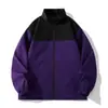 Otoño 2026 Estilo Oscuro Original Moda de Hong Kong Chaqueta Casual Minimalista Patchwork Desestructurado para Hombres y Mujeres