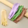 Guantes para Lavar Platos con Puño Elástico para Tareas del Hogar, Guantes Gruesos de Goma Duraderos para Lavar Platos, Lavandería, Cocinar, Limpiar y Uso Impermeable