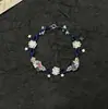 "Memoria Arcoíris" Pulsera Trenzada Colorida de Estrella Nicho de Aspecto Elevado Nuevo Chinoiserie Diseño Único Pulsera de Cuentas