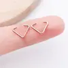 Fecho Triangular para Joias DIY, Fecho para Bolsa, Fecho Plano, Conector de Argola, Pingente para Colar DIY, Acessórios de Ferro Metálico