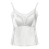 Sutiã com Bojo Triângulo Estilo Francês Anti-Exposição Renda de Seda de Amora Slimming Moda Alça com Fecho nas Costas para Mulheres