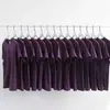 Morado oscuro morado uva 400g camiseta manga corta mujer blanca elegante morado taro holgada casual media manga hombre verano