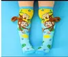 Tem Internet Transfronteiriça Popular Meninas Fofas Meia-cança Moda Tridimensional Feito à Mão Orelha Meias Feitas à Mão Mickey Minnie Coelho