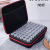 Bolsa de EVA al por mayor de fábrica, bolsa de almacenamiento redonda pequeña para joyería con diamantes pequeños para decoración de uñas, 60 bolsas + botella