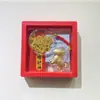 Colgante Zodiaco 2026 Año del Caballo, Llavero que Atrae Dinero, Pegatina Dorada para Teléfono Caballo Pequeño, Cadena para Teléfono al por Mayor