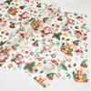 2026 Papel de Regalo de Navidad Nuevo Papel de Forro para Regalo de Año Nuevo Papá Noel Bola de Nieve Atmósfera Invernal
