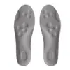 Plantillas deportivas para hombre y mujer, plantillas completas de PU con sensación de "caminar sobre heces", antibacterianas, resistentes al olor, absorbentes de sudor, transpirables, de alta elasticidad, amortiguadoras de impactos, plantillas casuales