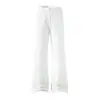 Pantalones de pierna ancha rectos ligeramente acampanados color negro ean, corte holgado retro estilo americano, jeans largos adelgazantes para hombre