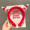 Faixa de cabeça para fantasia de Natal, super fada, chifres de natal, faixa de cabeça, cartão de árvore de natal fofo, atividade, show de fotos, acessórios para cabeça