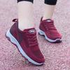 Novos sapatos femininos para caminhada sapatos casuais tênis para casal masculino e feminino respirável antiderrapante sapatos de tecido flyknit casuais para atividades ao ar livre sapatos casuais para mães