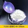 Fabricante de Tinta en Polvo de Mica Perlada Dorada para Uñas Artísticas para Aplicación en Plástico, Polvo Perlado Iridiscente Neón Camaleón al por Mayor