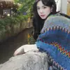 Venta al por mayor de fábrica chal de viaje estilo étnico capa de viaje chal bufanda para mujer Yunnan Xizang pradera foto protección solar