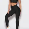 Pantalones de yoga Chen Shijie transfronterizos europeos y americanos con sensación de segunda piel, de cintura alta, realzan el trasero, adelgazantes, de secado rápido, para deportes y fitness