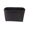 Bolsa de cosméticos gruesa de gran capacidad transfronteriza, portátil, simple, con cremallera, bolsa de forro para maquillaje, bolsa de fieltro, personalización