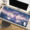 Mouse Pad Pokémon com Borda de Bloqueio Grande Atacado Popular Anime Espessado Antiderrapante Pad de Mesa Antiderrapante para Mouse e Teclado