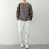 Terno Masculino 2024 Primavera e Outono Novo Waffle Moda Jovem Cor Sólida Manga Longa Casual Esportivo para Homens