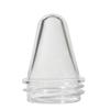 Venta al por mayor 42 Dientes 18 Gramos Transparente Moldeo por Inyección Tubo Cuidado del Embrión Botella de Cosméticos Tubo de Embrión Botella de Plástico para Mascotas con Rosca Embrión