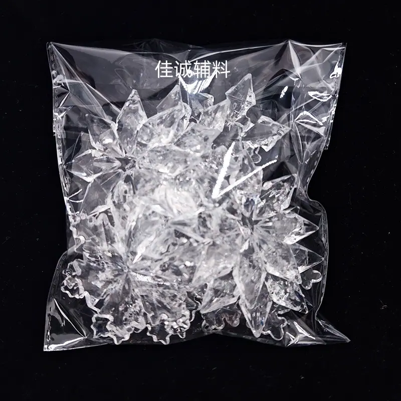 透明雪花 12个混装