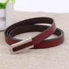 Novo Cinto Elegante de Couro de Vaca com Saia de Vestido Couro Genuíno Cinto Feminino Simples Joker Feminino Fábrica Atacado