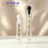 Botella dispensadora de tubo de ensayo mini de 2 ml con aplicador para prueba de fragancias, botella de muestra cosmética, tapón a juego, botella de vidrio vacía para sérum