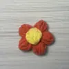 Flor de Ponto Pipoca Crochê à Mão Flor de Lã Crochê à Mão Chapéu de Flor Grampo de Cabelo Acessórios de Cabelo Broche de Roupa Pequenos Acessórios de Flor Flor Atacado