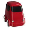 Papelera estilo autobús vintage para la sala de estar, cubo de basura creativo y lindo, papelera de papel móvil para el hogar, tipo prensa para espacios estrechos