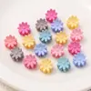 Presilha de Cabelo Infantil Desenho Animado Presilha de Cabelo Macaron Mini Coelhinho Fosco Flor Presilha Acessórios de Cabelo Fofos tamanho pequeno Presilha