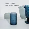 Série Azul Royal Decorações de Vitrine para Banquete Familiar Copo de Água de Grande Capacidade Excedente de Presente Taça de Sobremesa