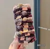 Nova Borracha de Cabelo para Rabo de Cavalo Alto Elástico Alto Faixa Grossa para Cabeça Estilo Preguiçoso Sem Costura Acessório de Cabelo Headwear Acessórios de Cabelo Coreanos