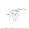 Plata de Ley S925 Cuentas de Linterna de Sandía Retorcidas Nuevo Estilo Chino Cuentas Lisas de Calabaza de Plata Accesorios para Pulseras DIY Cuerda Trenzada Cuentas Sueltas