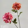 Flor de Dalía Artificial de Tallo Único para Boda y Decoración del Hogar, Accesorio de Fotografía, Flor de Dalía, Hermoso Crisantemo Oriental