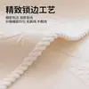 Almofada de sofá de pelúcia estilo creme outono e inverno espessada peça única fixa antiderrapante almofada de assento capa de sofá capa de tecido para encosto