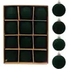 Enfeites de Natal aveludados mais vendidos da Amazon, 6/8/10cm, decorações de árvore de Natal veludo cor de vinho, bolas decorativas de Natal