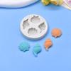 Molde de Silicona Concha Caracol Serie Océano para Hornear DIY Pastel Chocolate Galleta