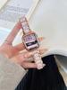 Metal Resina Cravejado de Diamantes de Alta Qualidade Adequado para Pulseira de Relógio Applewatch10 Apple Watch Iwatch11 Geração 98Se